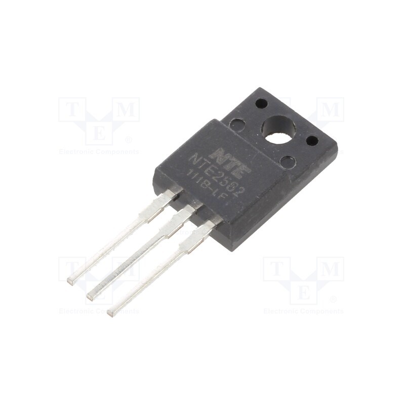 1 pcs x NTE Electronics - NTE2582 - Transistor: NPN, bipolar, 400V, 12A, 40W, TO220FP