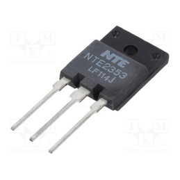 1 pcs x NTE Electronics - NTE2353 - Transistor: NPN, bipolar, 800V, 10A, 70W, TO3PML