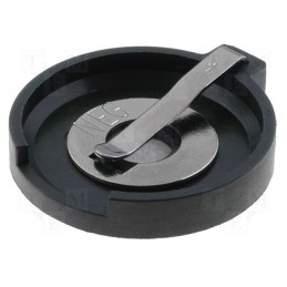 1 pcs x KEYSTONE - 106 - Socket, Batt.no: 1, horizontal,THT, H: 5.9mm, Ø: 20mm