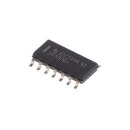 1 pcs : SN74HCS09QDRQ1 - Logic Gates Automotive, 4-ch 2-input 2-V to 6-V AND gate with open-drain outputs and Schmitt-trigger in