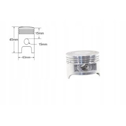 ATV CG 200 Bashan piston