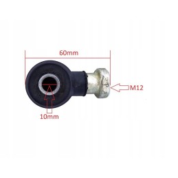Right steering rod end for ATV Quad 300cc