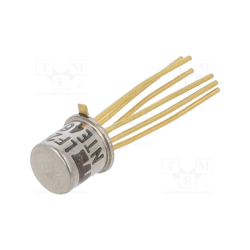 1 pcs x NTE Electronics - NTE461 - Transistor: N-JFET x2, unipolar, 50V, 8mA, 0.25W, TO71, Igt: 30mA