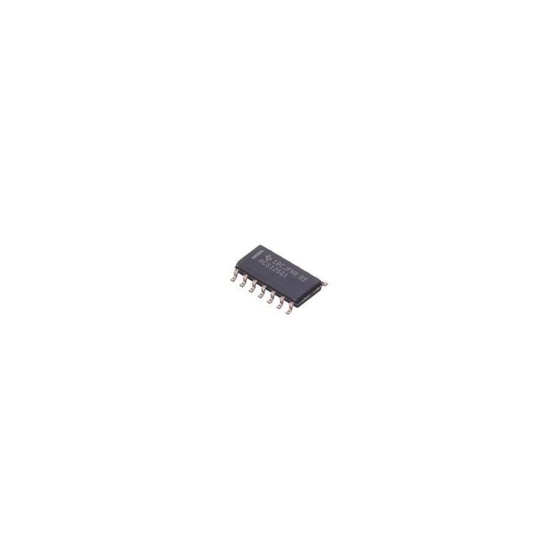 1 pcs : SN74HCS125QDRQ1 - Buffers & Line Drivers Automotive Schmitt-trigger inputs quadruple bus buffer gates with 3-state outpu
