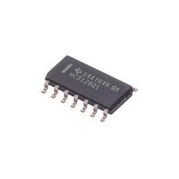 1 pcs : SN74HCS126QDRQ1 - Buffers & Line Drivers Automotive Schmitt-trigger inputs quadruple bus buffer gates with 3-state outpu