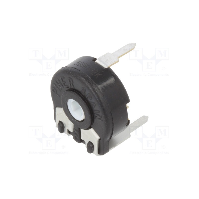 2 pcs x PIHER - PT10MV10-504A1010-S - Potentiometer: mounting, single turn,horizontal, 500kΩ, 150mW