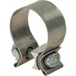 Reinforced exhaust clamp