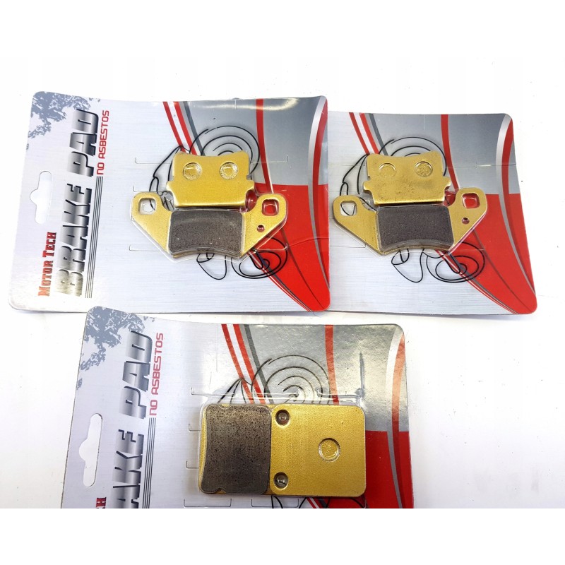 Bashan atv set of pads, brake pads