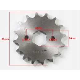 Front sprocket 428 16z for ATV 200 250cg quad
