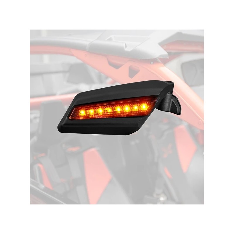 Can am maverick rearview mirrors with turn signal