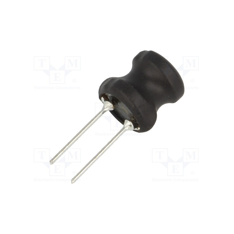 2 pcs x FERROCORE - COIL1010-0.01 - Inductor: wire, THT, 10uH, Ioper: 5.5A, 26mΩ, ±10%, Ø11.5x11.5mm