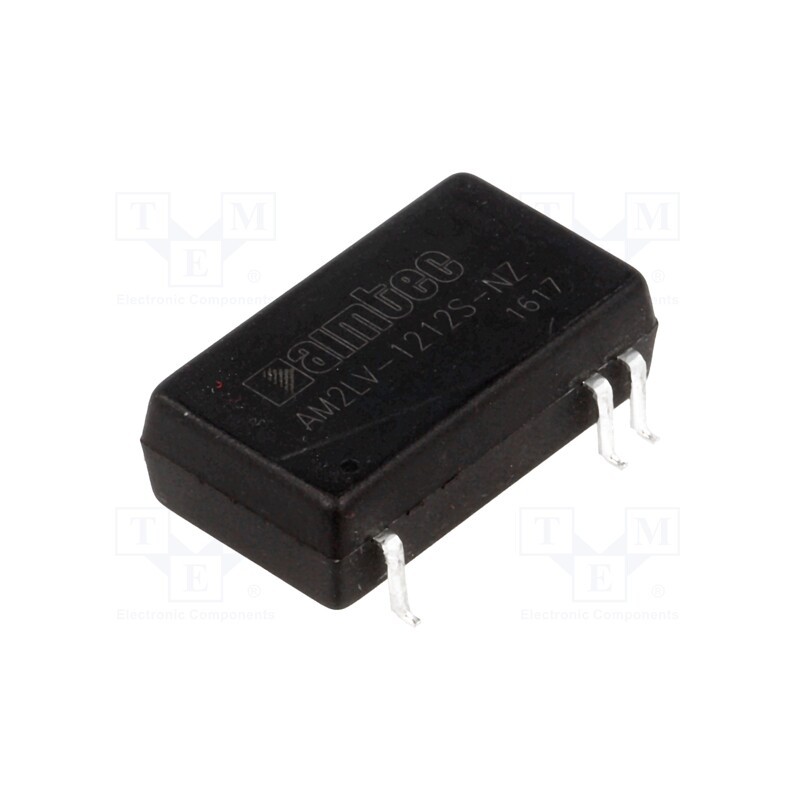 1 pcs x AIMTEC - AM2LV-1212S-NZ - Converter: DC/DC, 2W, Uin: 9÷18V, Uout: 12VDC, Iout: 167mA, SMD