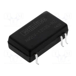 1 pcs x AIMTEC - AM2LV-1203S-NZ - Converter: DC/DC, 2W, Uin: 9÷18V, Uout: 3.3VDC, Iout: 500mA, SMD