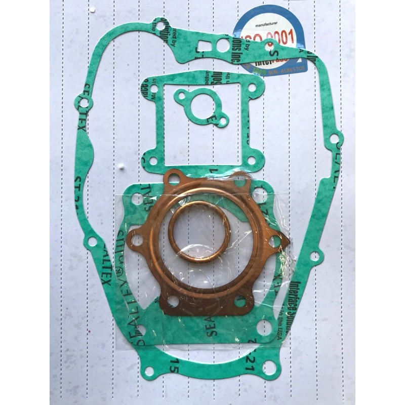 Set of engine gaskets for yamaha blaster yfs200 88 06