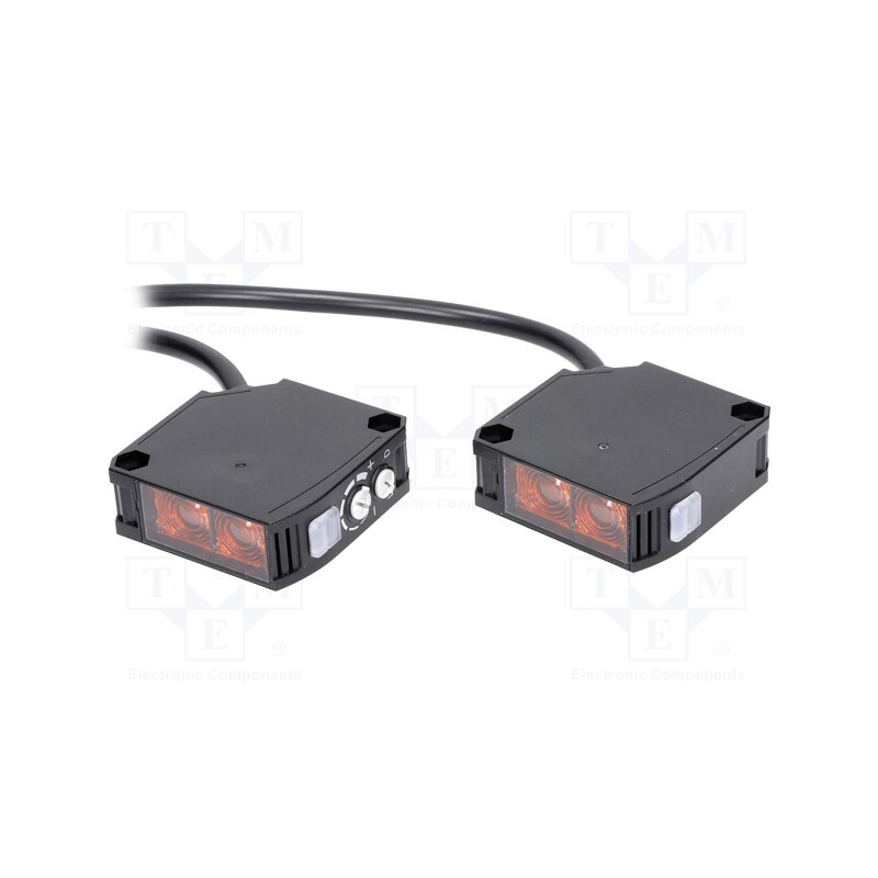 1 pcs x OMRON - E3JK-TP11 2M - Sensor: photoelectric, Range: 40m, PNP, DARK-ON,LIGHT-ON, 100mA