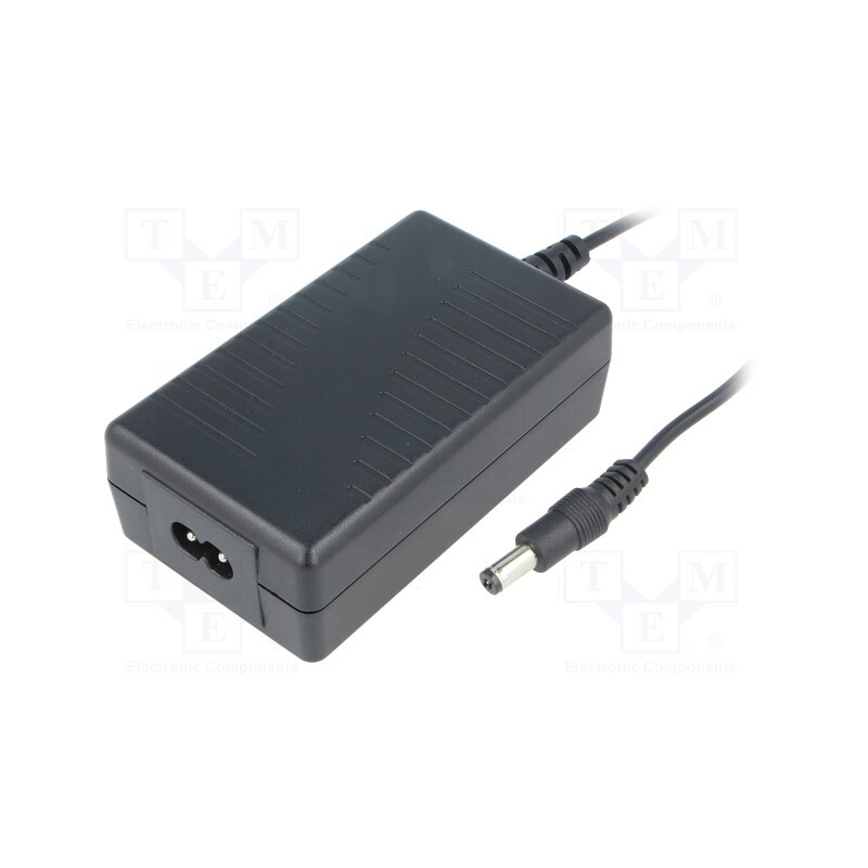 1 pcs x MEAN WELL - GS15B-4P1J - Power supply: switched-mode, 15VDC, 1A, Out: 5,5/2,1, 15W, desktop