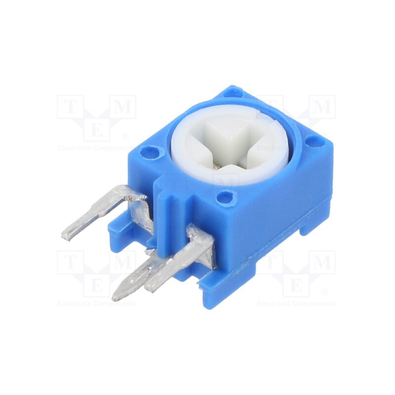 2 pcs x PIHER - N6S25T0N-503-3030 - Potentiometer: mounting, single turn,vertical, 50kΩ, 100mW, THT