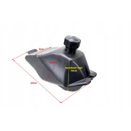 Fuel tank pocket atv mini quad bri