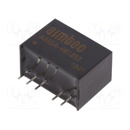 1 pcs x AIMTEC - AM3A-4815SZ - Converter: DC/DC, 3W, Uin: 18÷75V, Uout: 15VDC, Iout: 200mA, SIP6