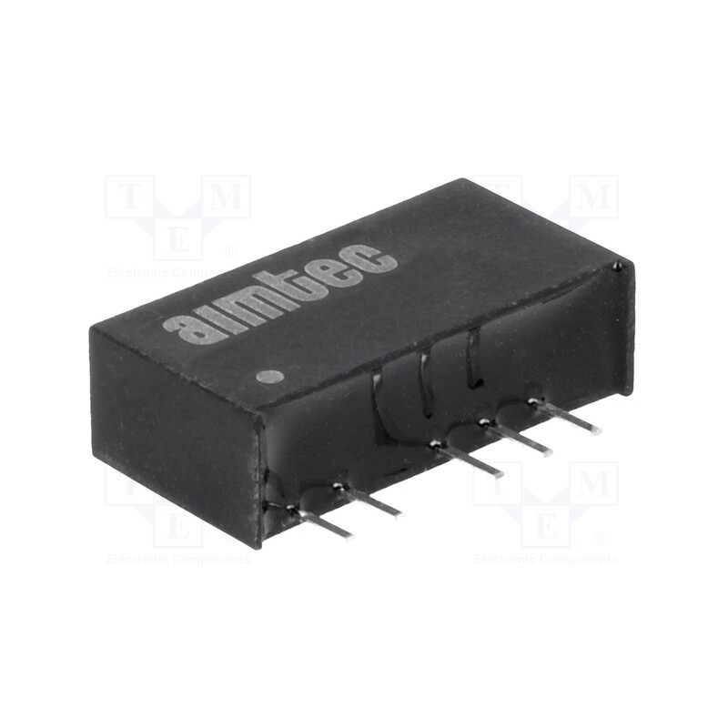 1 pcs x AIMTEC - AM1DS-0512SH30Z - Converter: DC/DC, 1W, Uin: 4.5÷5.5V, Uout: 12VDC, Iout: 83mA, SIP7