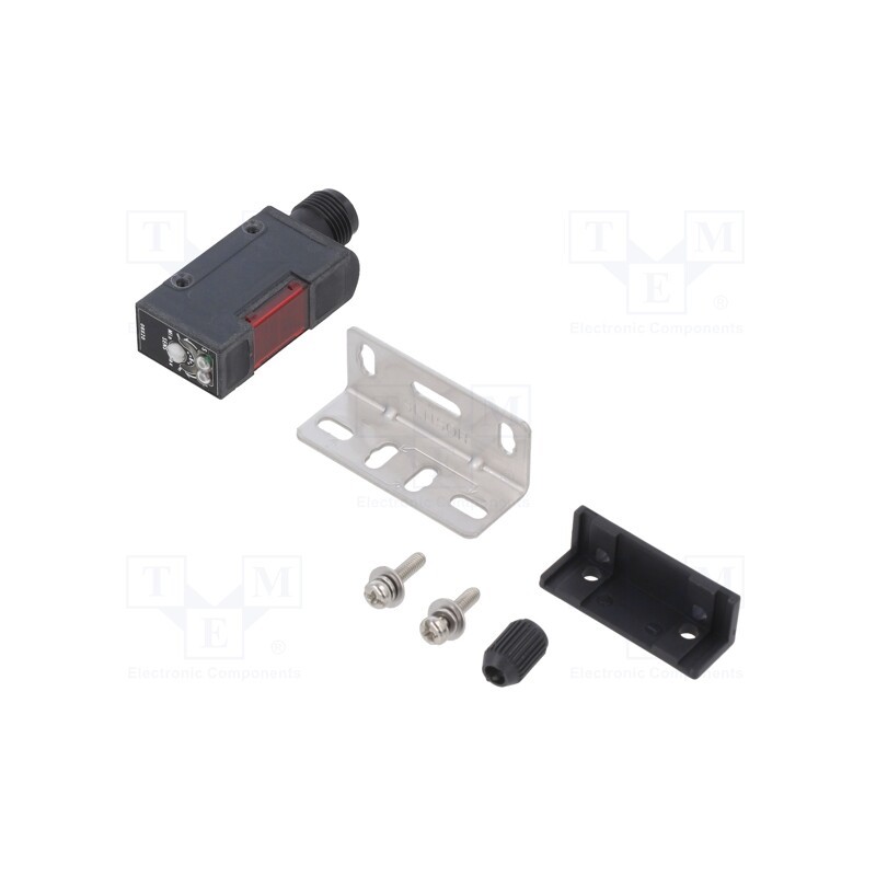 1 pcs x OMRON - E3S-AD88 - Sensor: photoelectric, Range: 100mm, PNP, DARK-ON,LIGHT-ON, 100mA