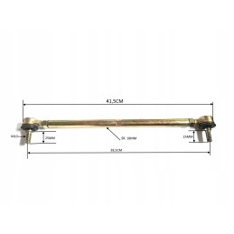 Steering rack for quad fx 250 fx 200 41 5cm