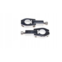 Hand guard mounting extensions for enduro quads