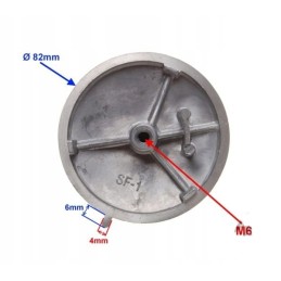 Head cover left, cover cross 125 4t