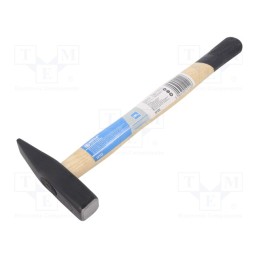 1 pcs x MEGA - 12122 - Hammer, 200g, wood, Application: metalworks