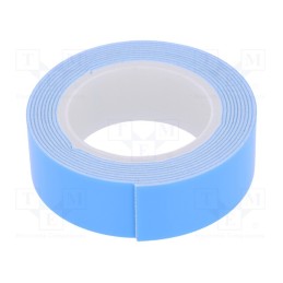 1 rol x ANTICOR - POLYTEX 560 - Tape: fixing, W: 19mm, L: 10m, white, Tape material: PE foam