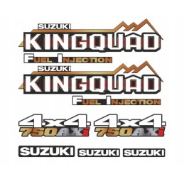 Suzuki Kingquad 750 stickers set