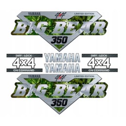 Yamaha Big Bear 350 stickers set