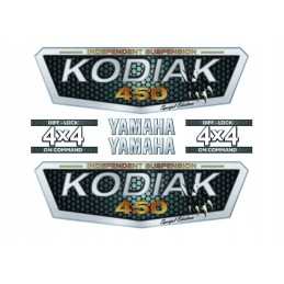 Yamaha kodiak 450 sticker set