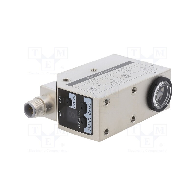 1 pcs x OMRON - E3S-DCP21-IL2 - Sensor: colour, Range: 10mm, push/pull, diffuse-reflective, 100mA
