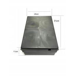 Plastic battery case for mini electric quad 48v 4 x 12v 12a batteries