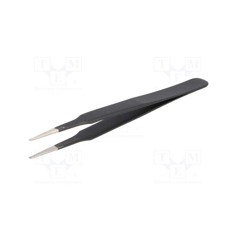 1 pcs x NEWBRAND - NB-ESD13 - Tweezers, Tipwidth: 2mm, Blade tip shape: rounded, ESD, 17g
