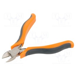 1 pcs x PG TOOLS - PGT435 - Pliers, side,cutting,miniature, anti-slip handles,satin, 110mm