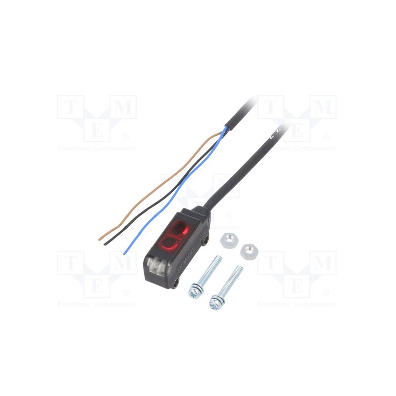 1 pcs x OMRON - E3T-SL21 2M - Sensor: photoelectric, Range: 5÷30mm, NPN, LIGHT-ON, Usup: 12÷24VDC