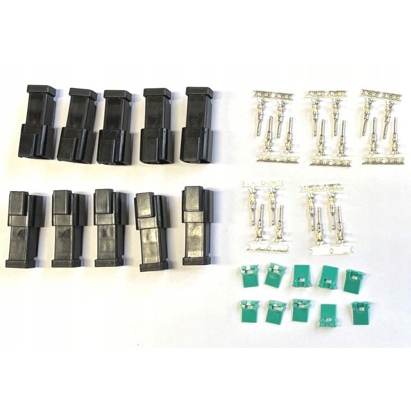 Cube connector for electric lamp wires, 10 pcs