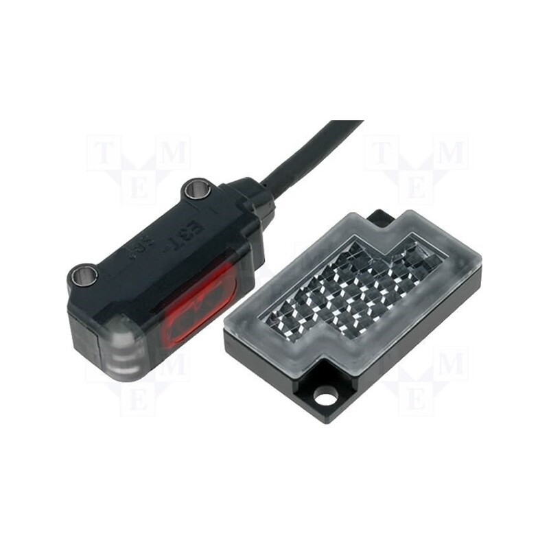 1 pcs x OMRON - E3T-SR23 2M - Sensor: photoelectric, Range: 0÷0.2m, PNP, LIGHT-ON, Usup: 12÷24VDC