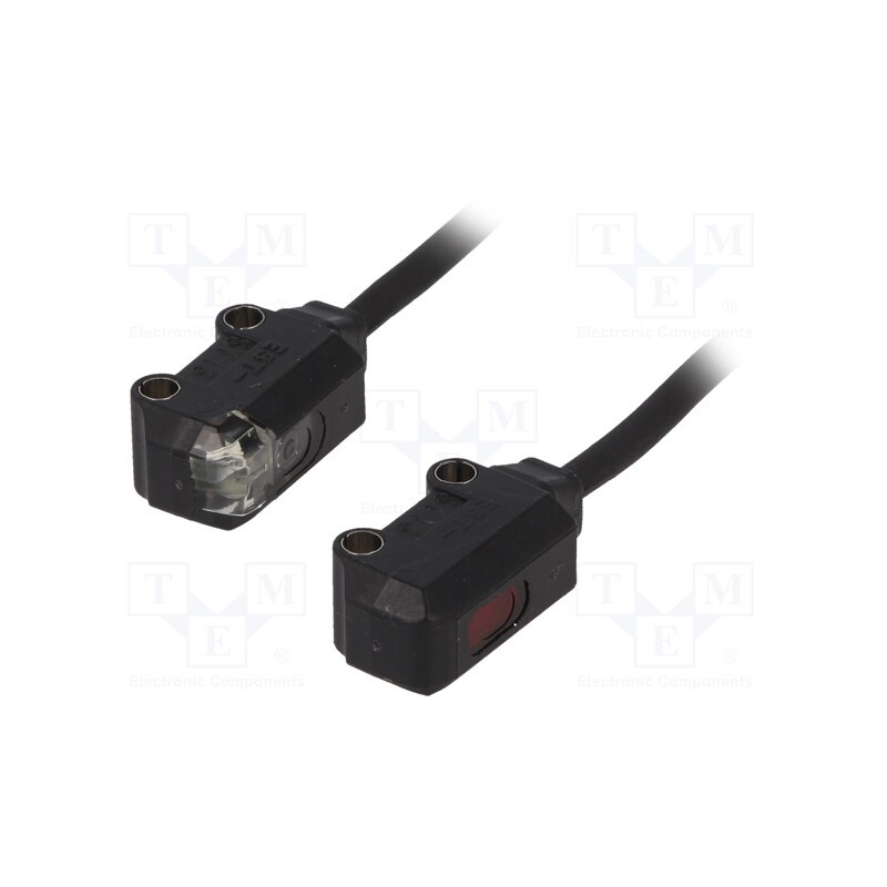 1 pcs x OMRON - E3T-ST13 2M - Sensor: photoelectric, Range: 0÷1000mm, PNP, LIGHT-ON, 50mA, &lt,1ms