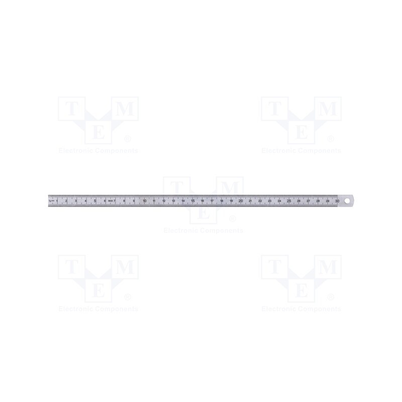 1 pcs x BERNSTEIN - 7-508 - Ruler, L: 0.3m, Width: 13mm