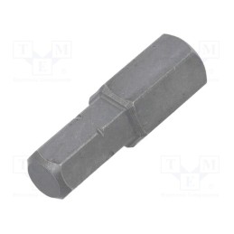 1 pcs x WERA - 5056335001 - Screwdriver bit, hex key, HEX 8mm, Overall len: 25mm