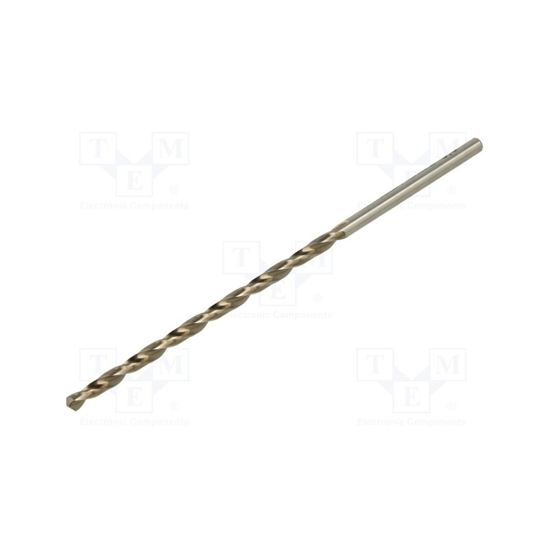 1 pcs x ALPEN-MAYKESTAG - 55100100100 - Drill bit, for metal, Ø: 1mm, L: 56mm, bulk,industrial, HSS SUPER