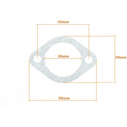Gy6 4t 125ccm intake manifold gasket, paper