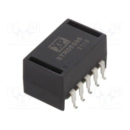 1 pcs x XP POWER - STR05S05 - Converter: DC/DC, Uin: 6.5÷32V, Uout: 5VDC, Iout: 500mA, SMD, 330kHz