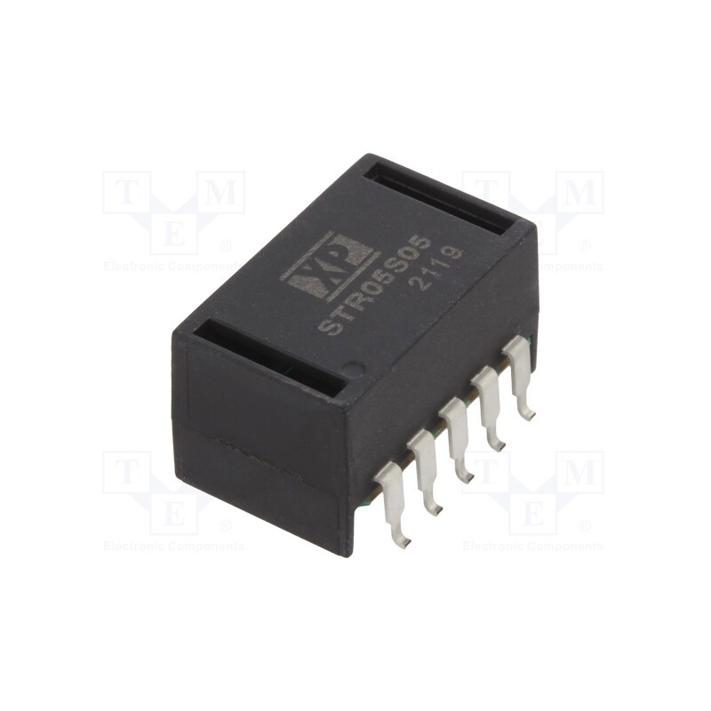 1 pcs x XP POWER - STR05S05 - Converter: DC/DC, Uin: 6.5÷32V, Uout: 5VDC, Iout: 500mA, SMD, 330kHz