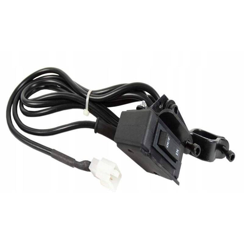 Steering wheel controls for an ATV quad winch