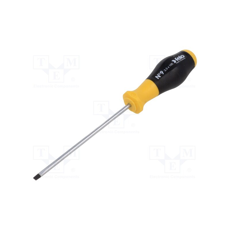 1 pcs x FELO - 900 353 10 - Screwdriver, slot, 3,5x0,6mm