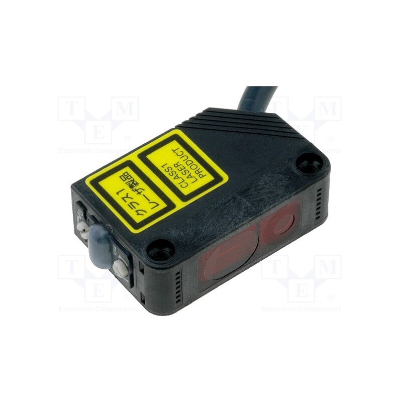 1 pcs x OMRON - E3Z-LL61 2M - Sensor: laser, Range: 20÷300mm, NPN, DARK-ON,LIGHT-ON, 100mA, &lt,1ms